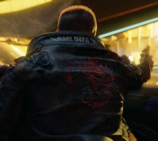 Cyberpunk 2077 Handy Horizontal Hintergrundbild