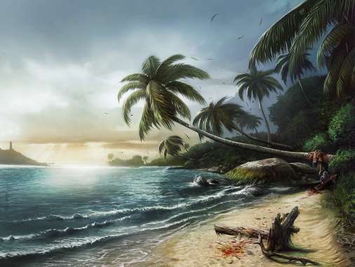 Dead Island Handy Horizontal Hintergrundbild