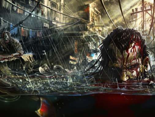 Dead Island Riptide Handy Horizontal Hintergrundbild