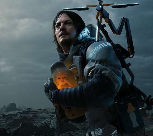 Death Stranding Handy Horizontal Hintergrundbild