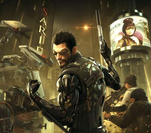 Deus Ex: Human Revolution Handy Horizontal Hintergrundbild