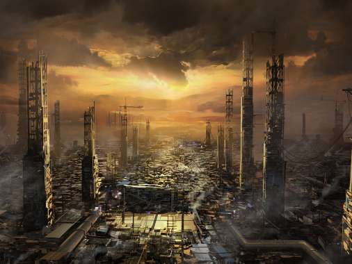 Deus Ex: Mankind Divided Handy Horizontal Hintergrundbild