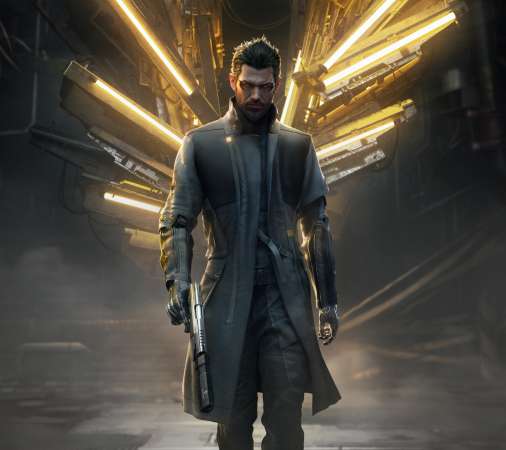 Deus Ex: Mankind Divided Handy Horizontal Hintergrundbild