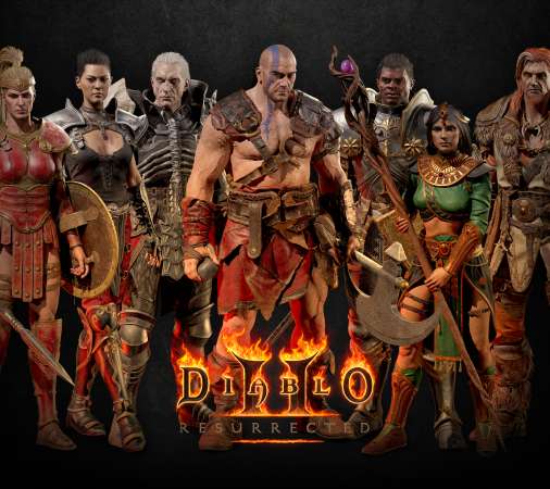 Diablo 2: Resurrected Handy Horizontal Hintergrundbild