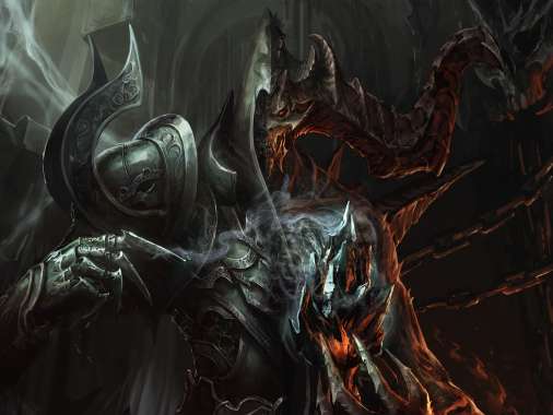 Diablo 3: Reaper of Souls Fan Art Handy Horizontal Hintergrundbild