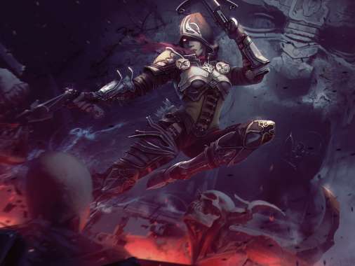 Diablo 3: Reaper of Souls Fan Art Handy Horizontal Hintergrundbild