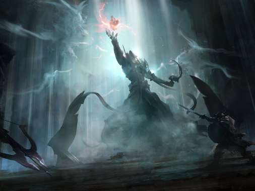 Diablo 3: Reaper of Souls Fan Art Handy Horizontal Hintergrundbild