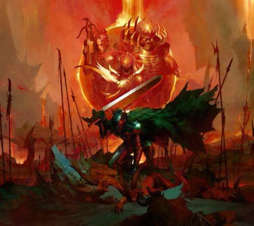 Diablo 4 Handy Horizontal Hintergrundbild