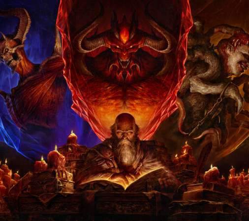 Diablo 4 Handy Horizontal Hintergrundbild