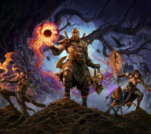 Diablo 4: Season of Witchcraft Handy Horizontal Hintergrundbild