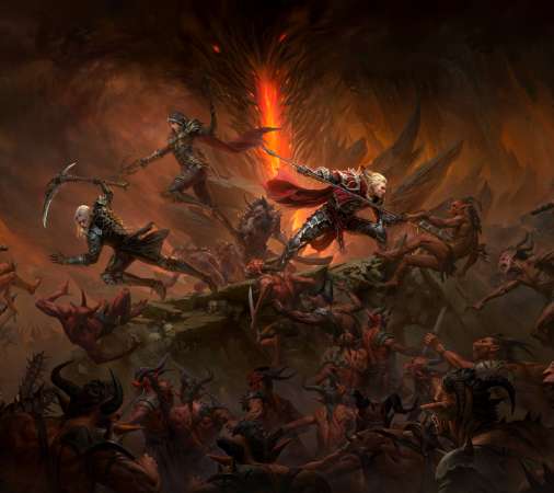 Diablo Immortal Handy Horizontal Hintergrundbild