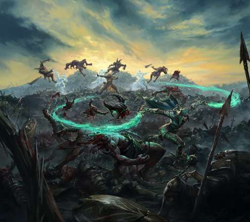 Diablo Immortal Handy Horizontal Hintergrundbild