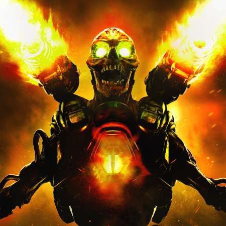 Doom Handy Horizontal Hintergrundbild