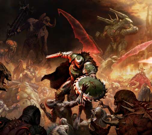 Doom: The Dark Ages Handy Horizontal Hintergrundbild