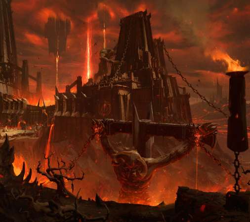 Doom: The Dark Ages Handy Horizontal Hintergrundbild