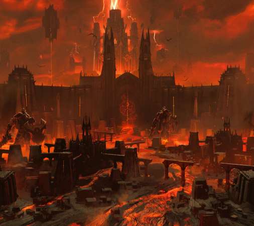 Doom: The Dark Ages Handy Horizontal Hintergrundbild