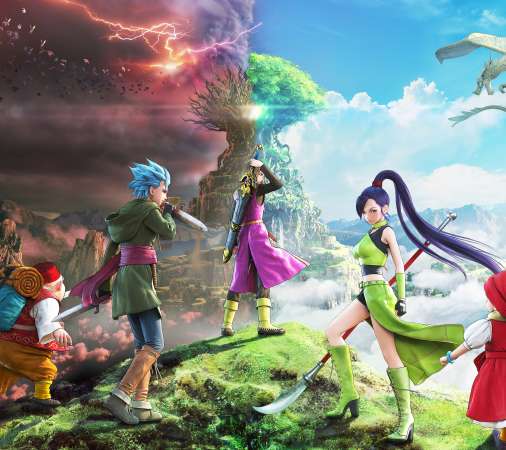 Dragon Quest XI: Echoes of an Elusive Age Handy Horizontal Hintergrundbild