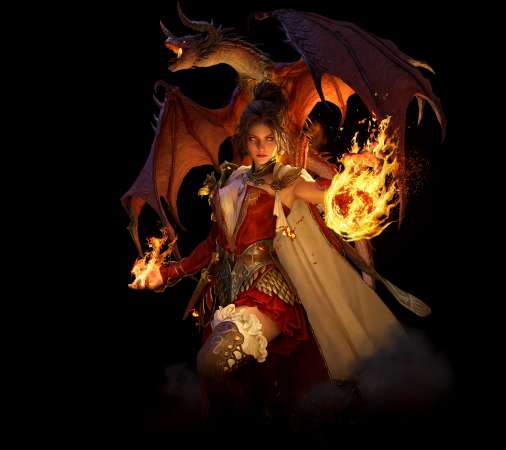 Dragonheir: Silent Gods Handy Horizontal Hintergrundbild