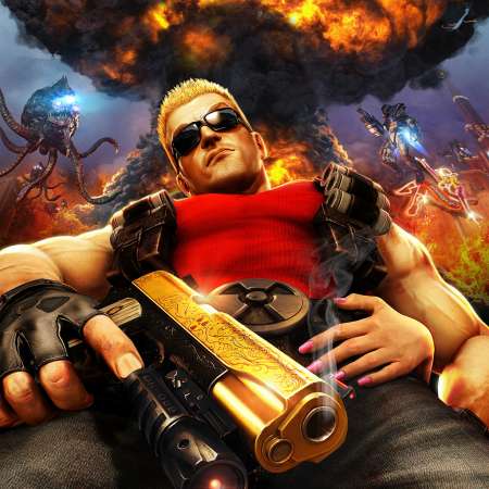 Duke Nukem Forever Handy Horizontal Hintergrundbild