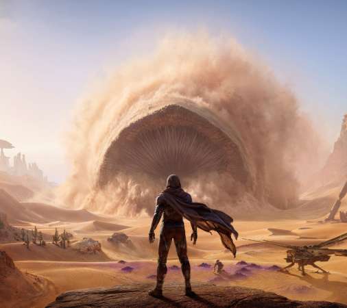 Dune: Awakening Handy Horizontal Hintergrundbild