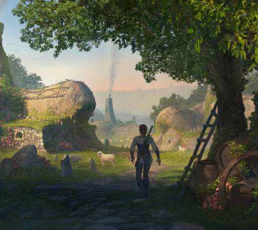 Fable Handy Horizontal Hintergrundbild