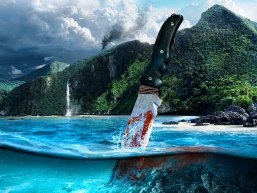 Far Cry 3 Handy Horizontal Hintergrundbild