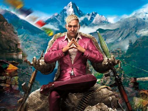 Far Cry 4 Handy Horizontal Hintergrundbild