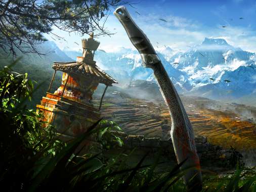 Far Cry 4 Handy Horizontal Hintergrundbild