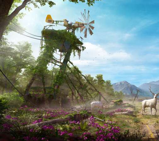 Far Cry New Dawn Handy Horizontal Hintergrundbild