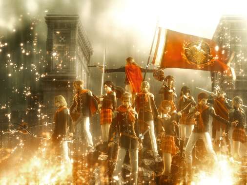 Final Fantasy Type-0 Handy Horizontal Hintergrundbild