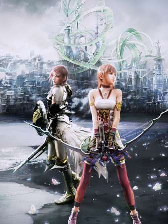 Final Fantasy xiii - 2 Handy Horizontal Hintergrundbild