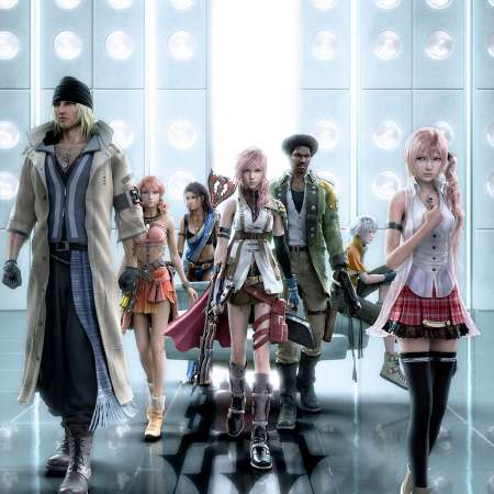 Final Fantasy XIII Handy Horizontal Hintergrundbild