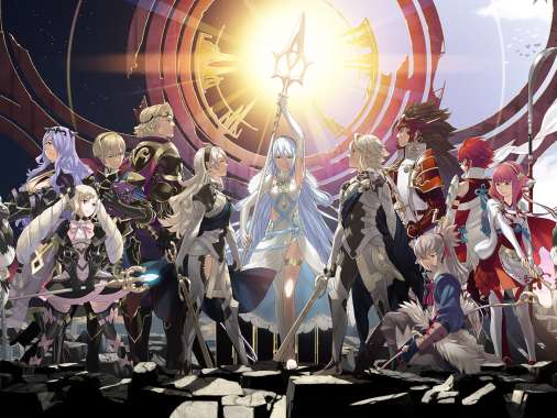 Fire Emblem: Fates Handy Horizontal Hintergrundbild