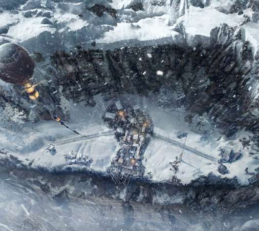 Frostpunk: On the Edge Handy Horizontal Hintergrundbild