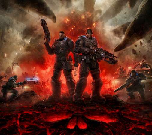 Gears of War: E-Day Handy Horizontal Hintergrundbild