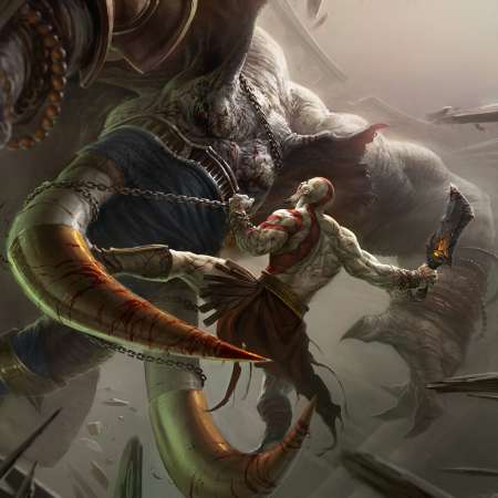 God of War: Ascension Handy Horizontal Hintergrundbild