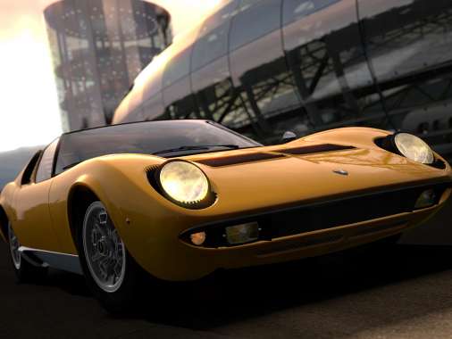 Gran Turismo 5 Handy Horizontal Hintergrundbild
