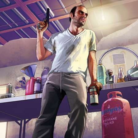 Grand Theft Auto 5 Mobile Horizontal wallpaper or background