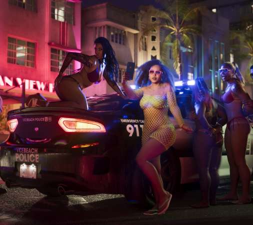 Grand Theft Auto 6 Handy Horizontal Hintergrundbild