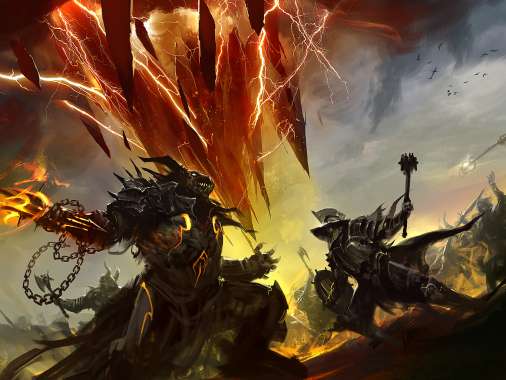 Guild Wars 2 Handy Horizontal Hintergrundbild