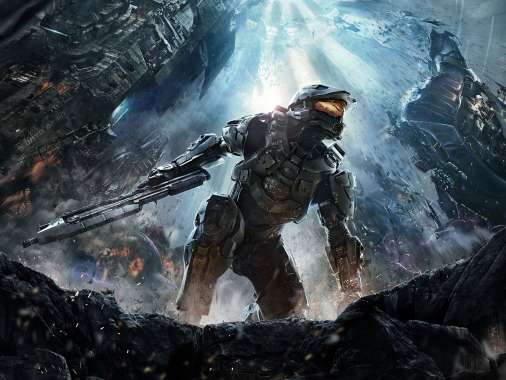 Halo 4 Handy Horizontal Hintergrundbild