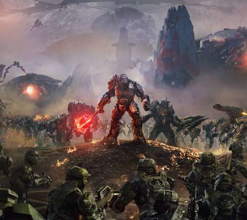 Halo Wars 2 Handy Horizontal Hintergrundbild