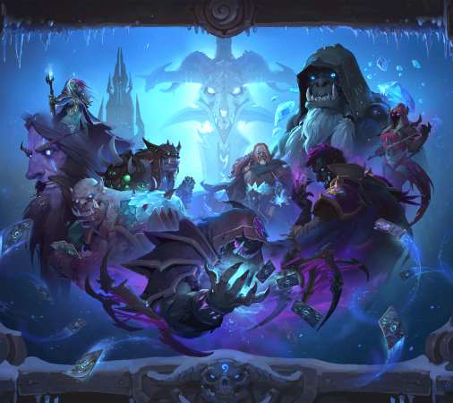 Hearthstone: Heroes of Warcraft - Knights of the Frozen Throne Handy Horizontal Hintergrundbild