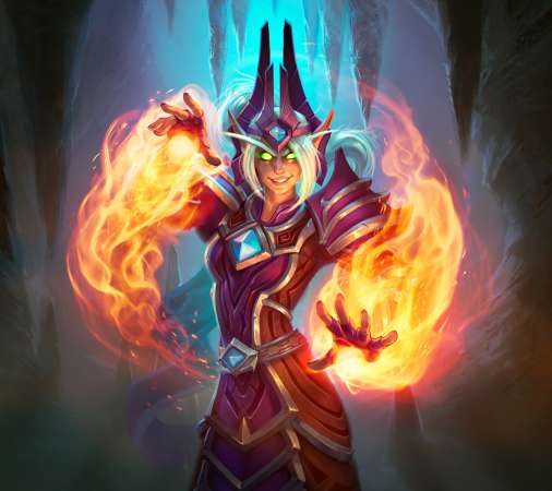 Hearthstone: Heroes of Warcraft - Kobolds & Catacombs Handy Horizontal Hintergrundbild