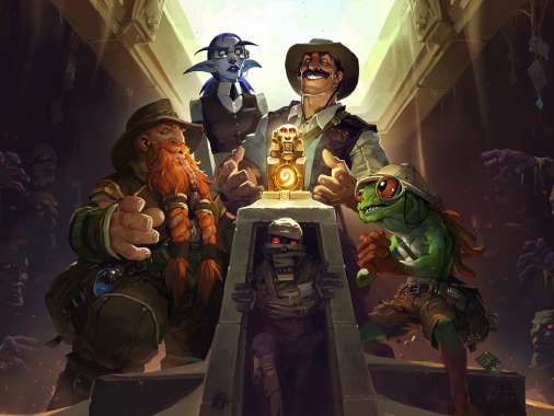 Hearthstone: Heroes of Warcraft - The League of Explorers Handy Horizontal Hintergrundbild