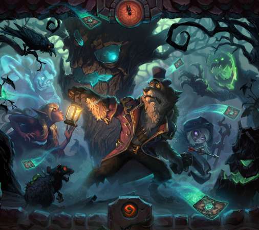 Hearthstone: Heroes of Warcraft - The Witchwood Handy Horizontal Hintergrundbild