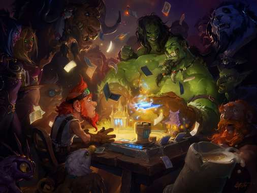 Hearthstone: Heroes of Warcraft Handy Horizontal Hintergrundbild