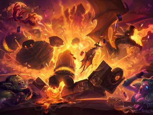 Hearthstone: Heroes of Warcraft Handy Horizontal Hintergrundbild