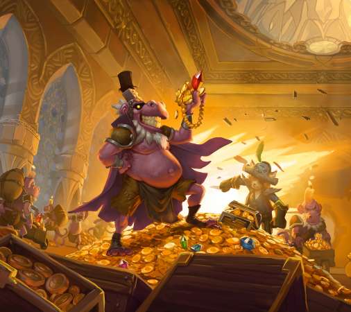 Hearthstone: The Dalaran Heist Handy Horizontal Hintergrundbild