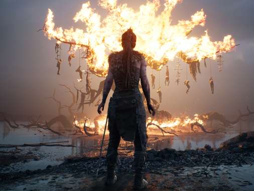 Hellblade Handy Horizontal Hintergrundbild